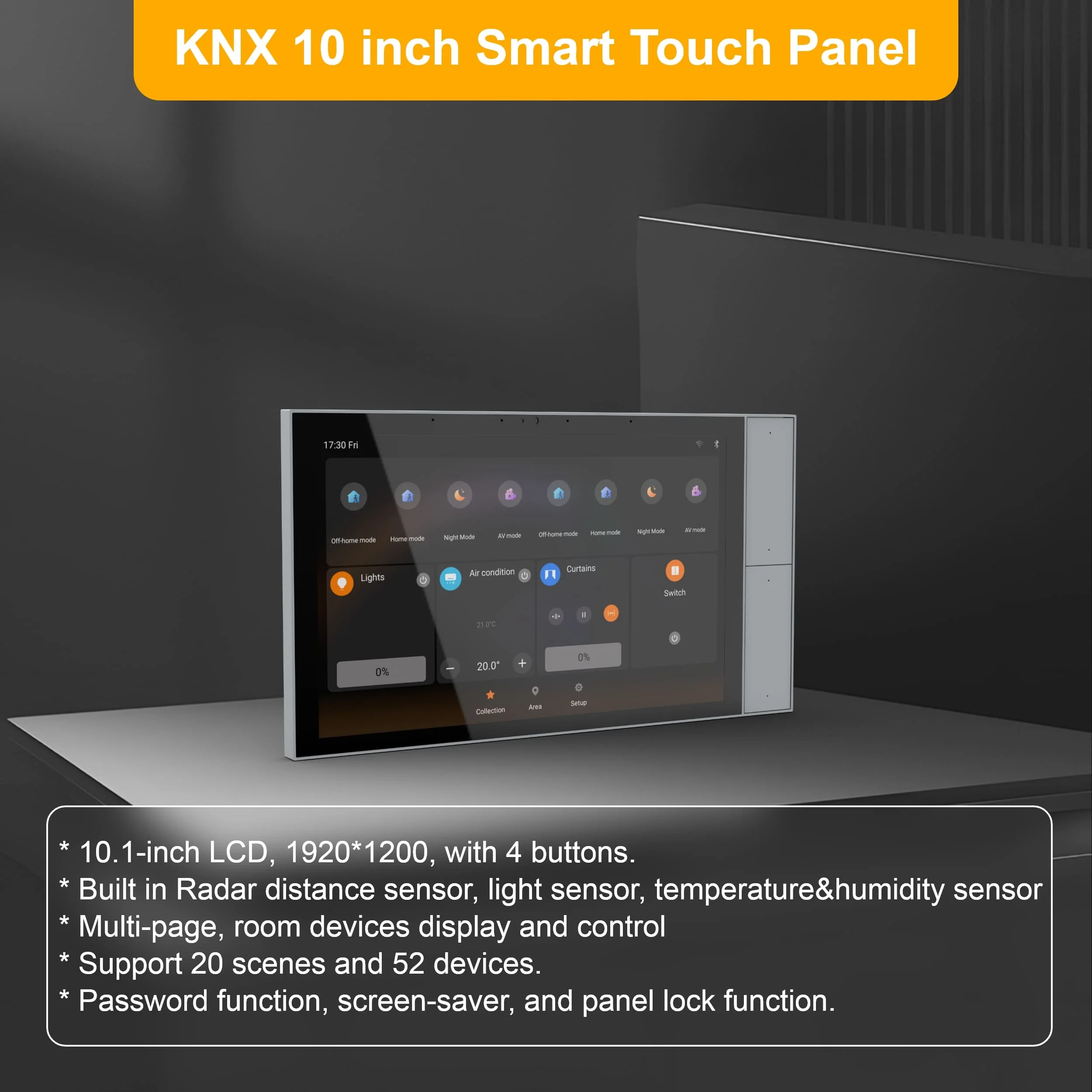 Smart Home Knx - Panel Sentuh Pintar 2026 untuk Sistem