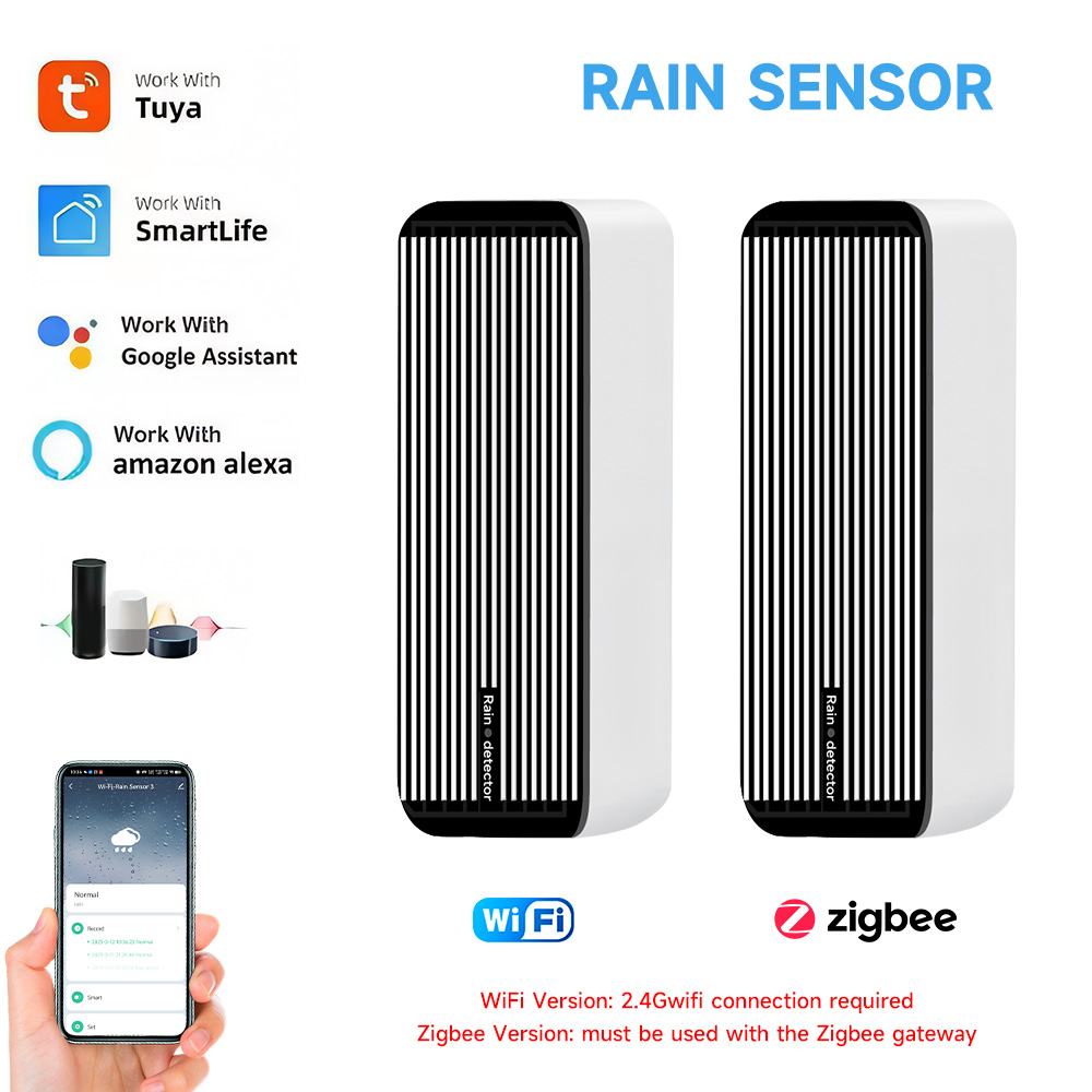 Smart Home Iot - Peringatan Sensor Hujan Wifi Zigbee untuk