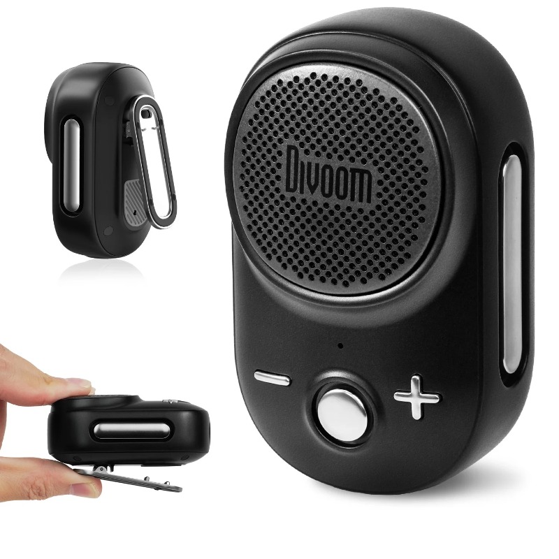 Homesmart Online - Divoom Itour-S Speaker Bluetooth Dapat Dipakai