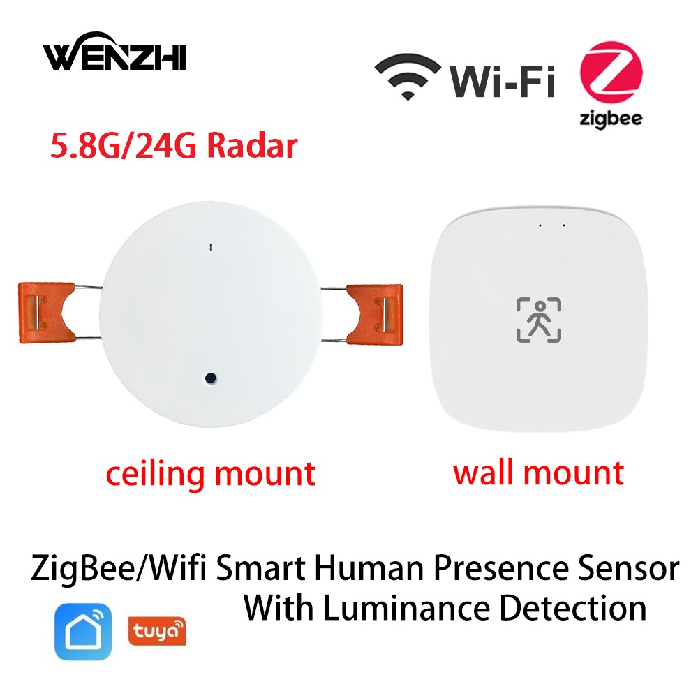 Smart Home Retrofit - ZigBee Sensor gerak, Wifi 5.8/24G MmWave