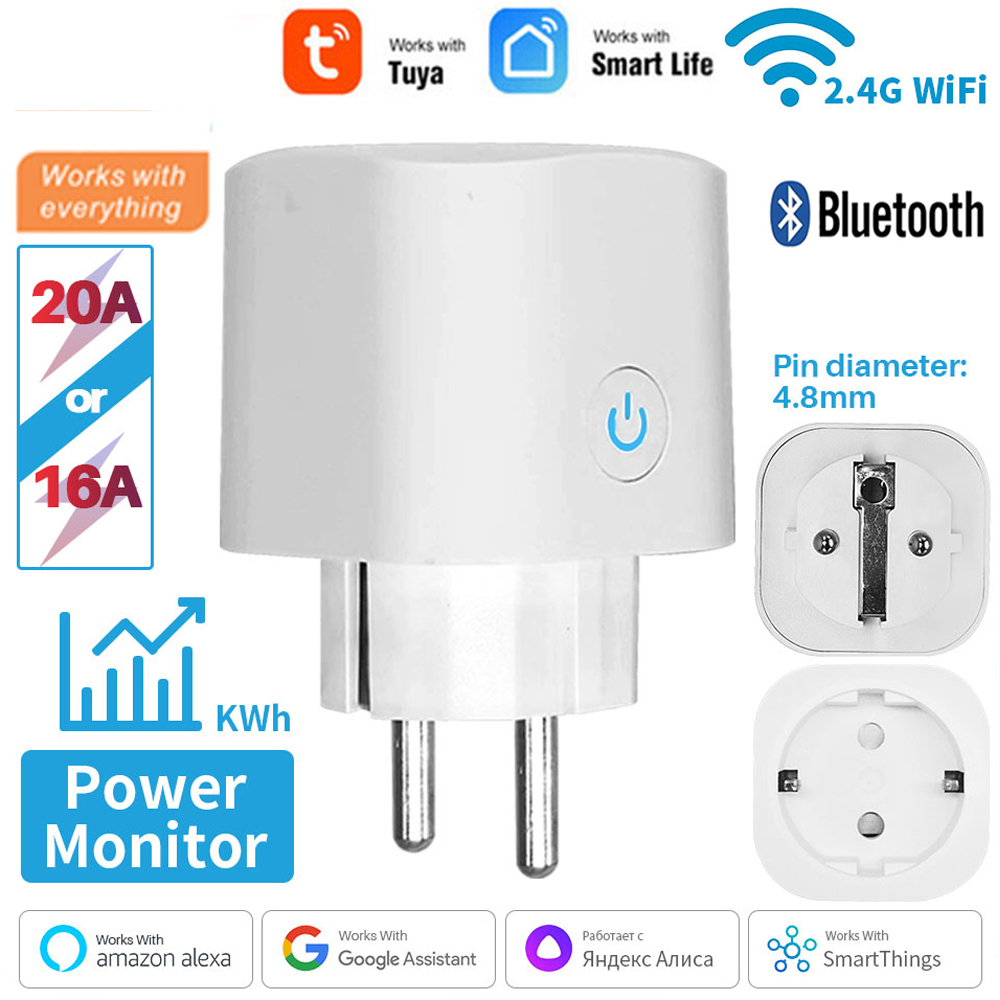 Smart Home Living Room - Bekerja Dengan TUYA Smart Plug WiFi