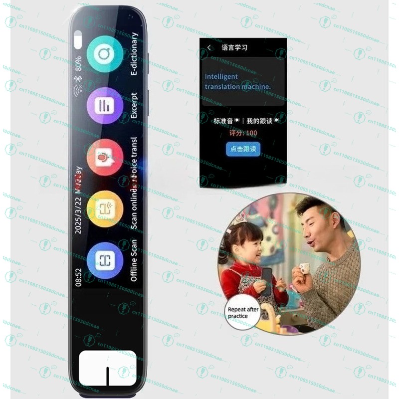 Homesmart Online - Pena Pintar AI Penerjemah Multi-Bahasa Gadget
