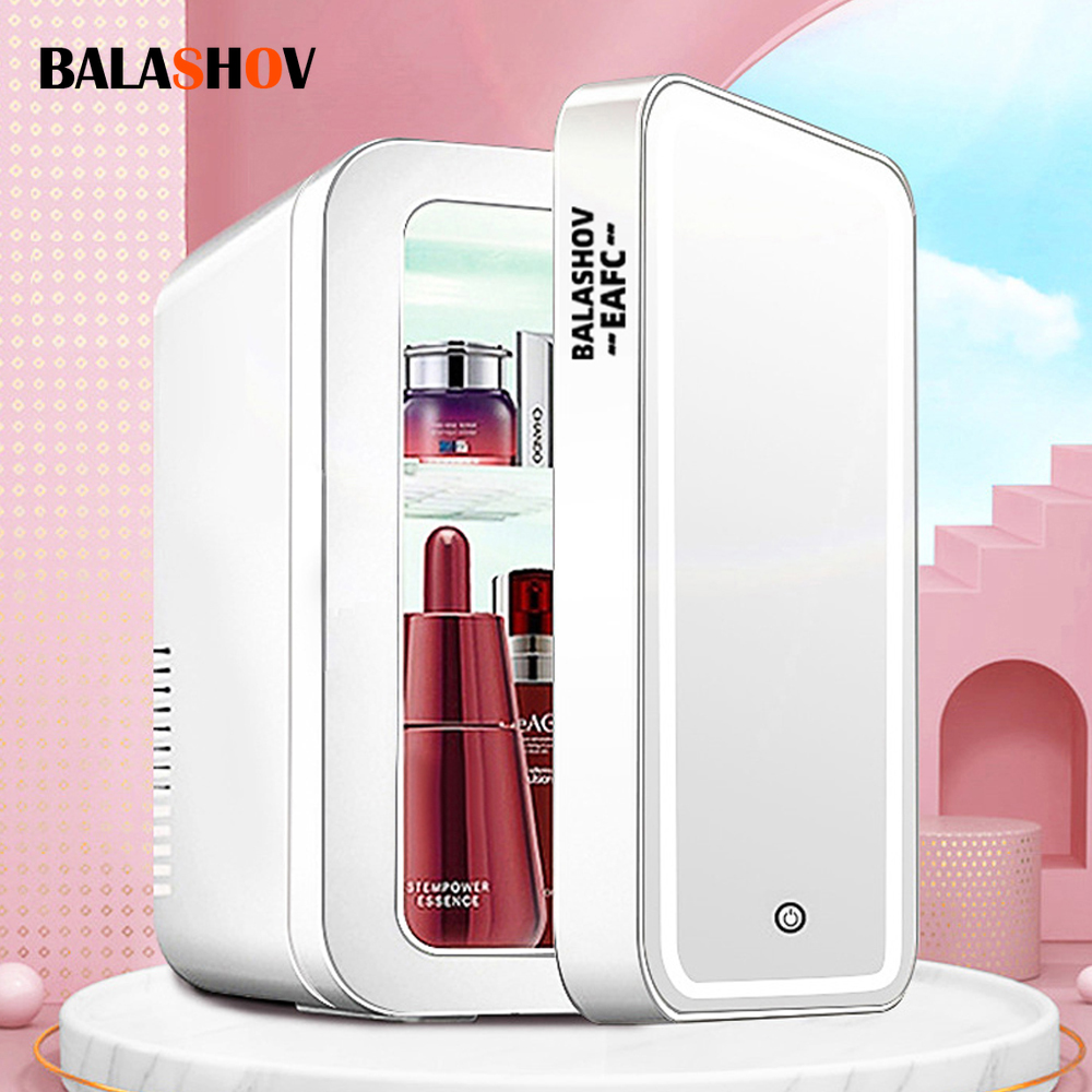 Smart Home Retrofit - Kulkas Makeup Mini 4L, dengan lampu