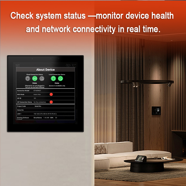 Smart Home Knx - Tablet KNX Sunworld 4 inci dengan