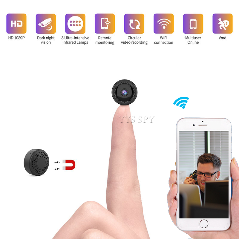 Smart Home Kamera - Kamera Video Mini Wifi HD Digital