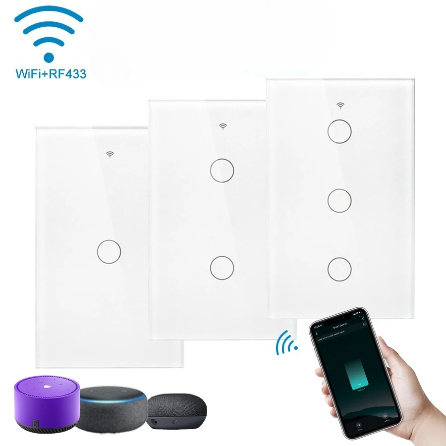 Homesmart Online - Saklar Dinding Pintar Tuya WiFi Touch