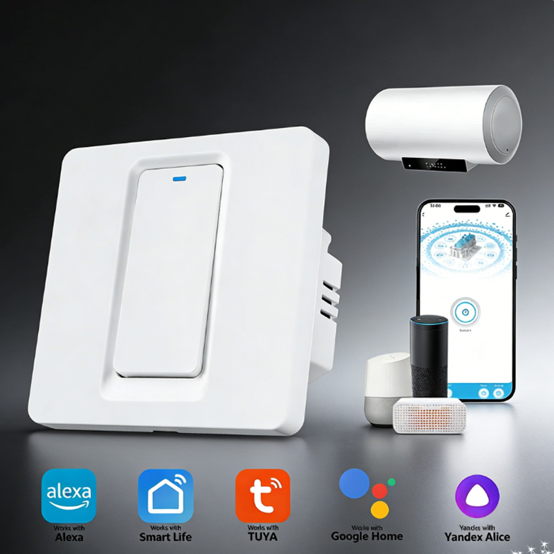 Smart Home Internet - Sakelar Pemanas Air Pintar/Kontrol Sentuh WiFi