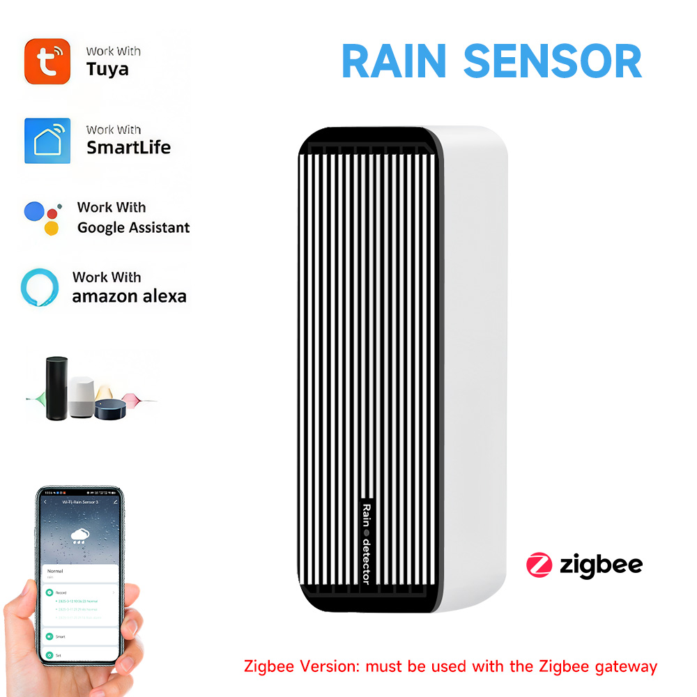 Smart Home Iot - Tuya ZigBee Sensor Hujan Tuya Sensor