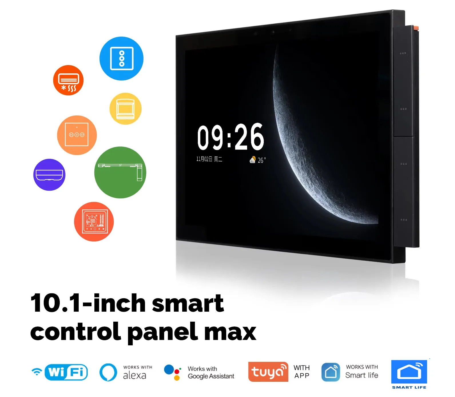 Smart Home Knx - Layar Sentuh Digital Smart WiFi 10A