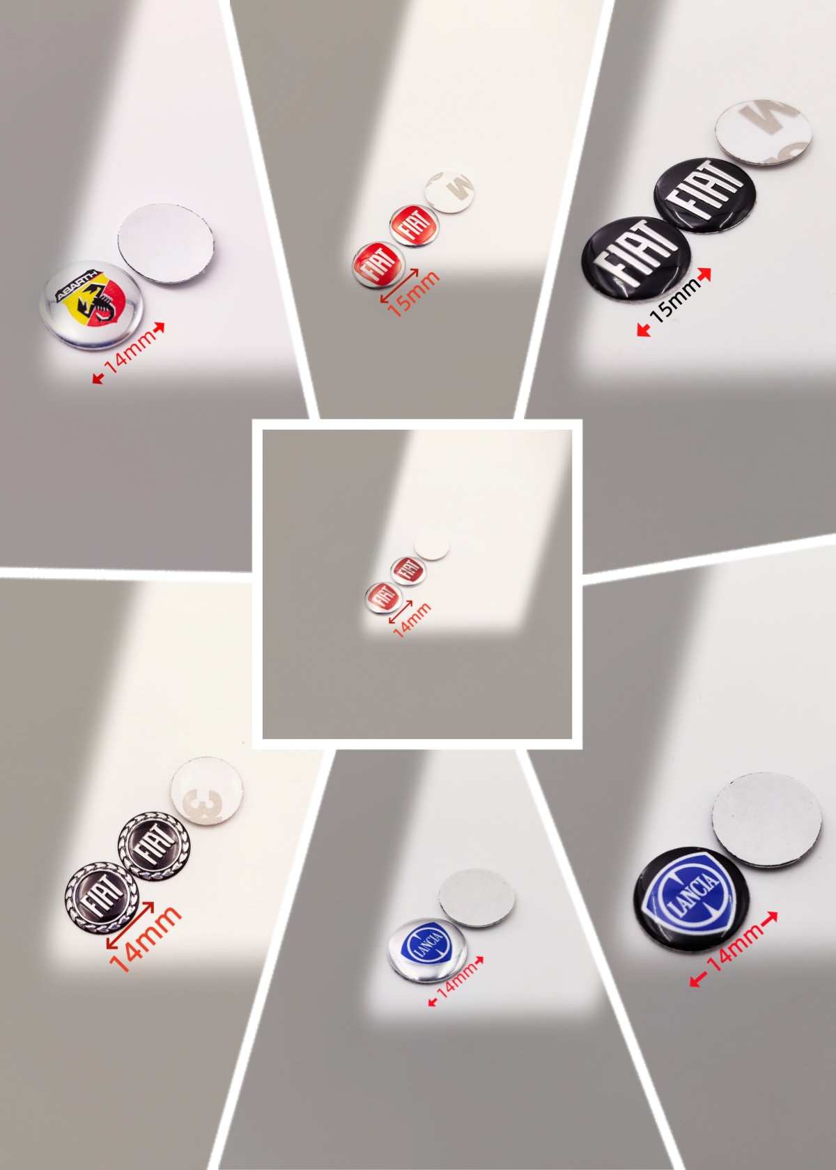 Smart Home Icon - FIAT Abarth Lancia ForFord Emblem Lencana