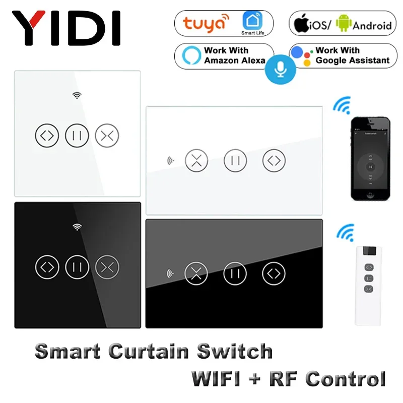 Smart Home Living Room - Akses Internet nirkabel RF433 Touch Smart