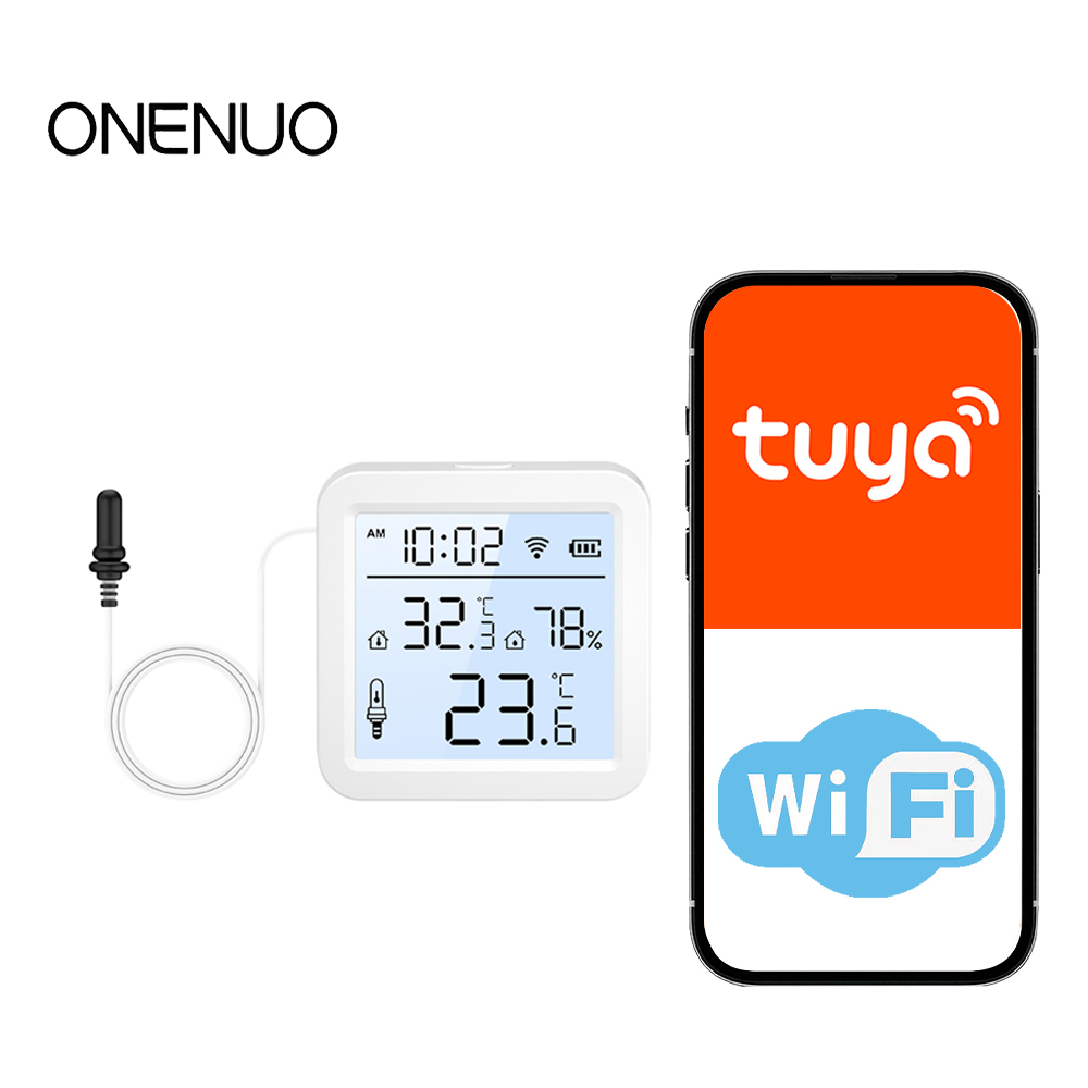 Smart Home Internet - Sensor Suhu dan Kelembapan WiFi dengan