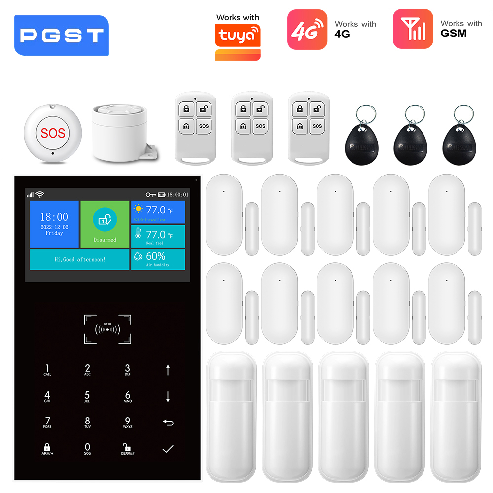 Smart Home Ecosystems - Sistem Alarm WiFi GSM 4G Bekerja