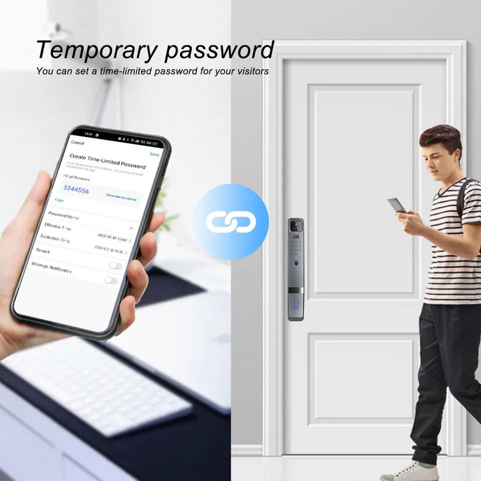 Kunci Pintu Keamanan Cerdas Pe - Wifi Doorbell Camera ulasan dan harga