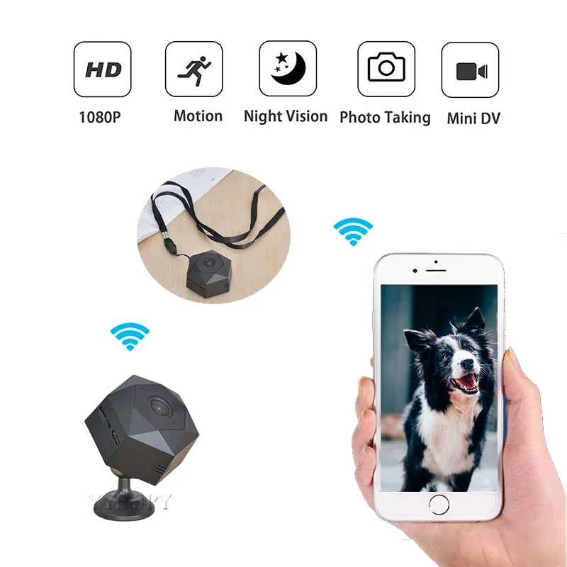 Kamera Wifi Mini Nirkabel Keci - Smart Home Kamera ulasan dan harga