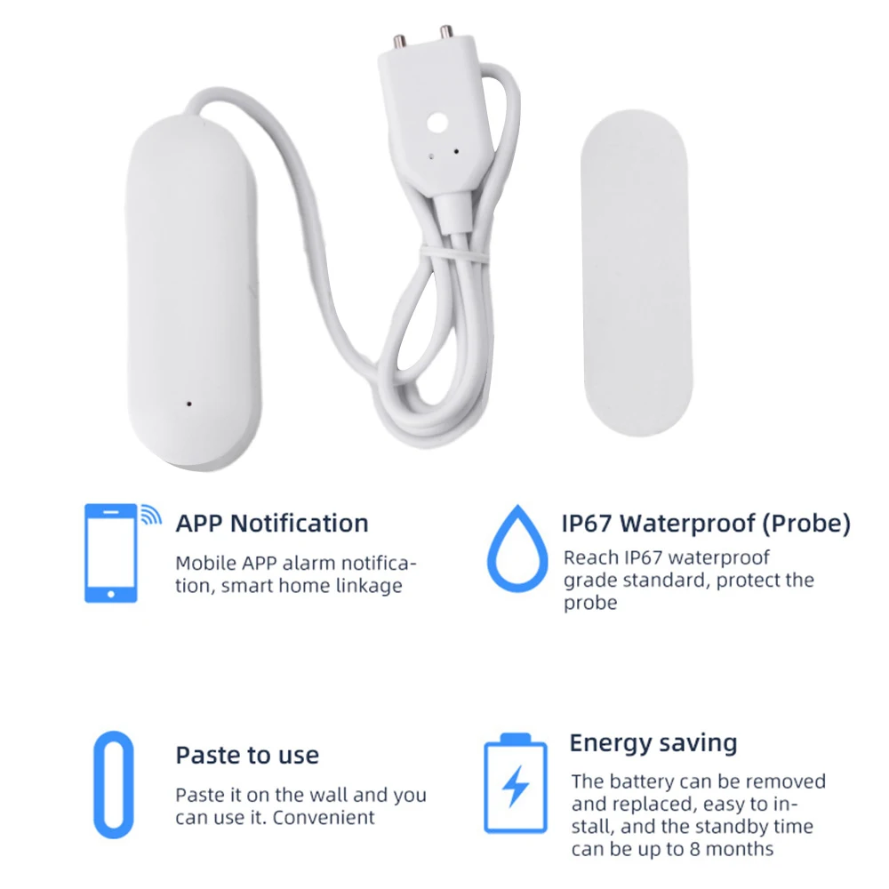 Sensor Kebocoran Air Monitor A - Smart Home Laundry ulasan dan harga