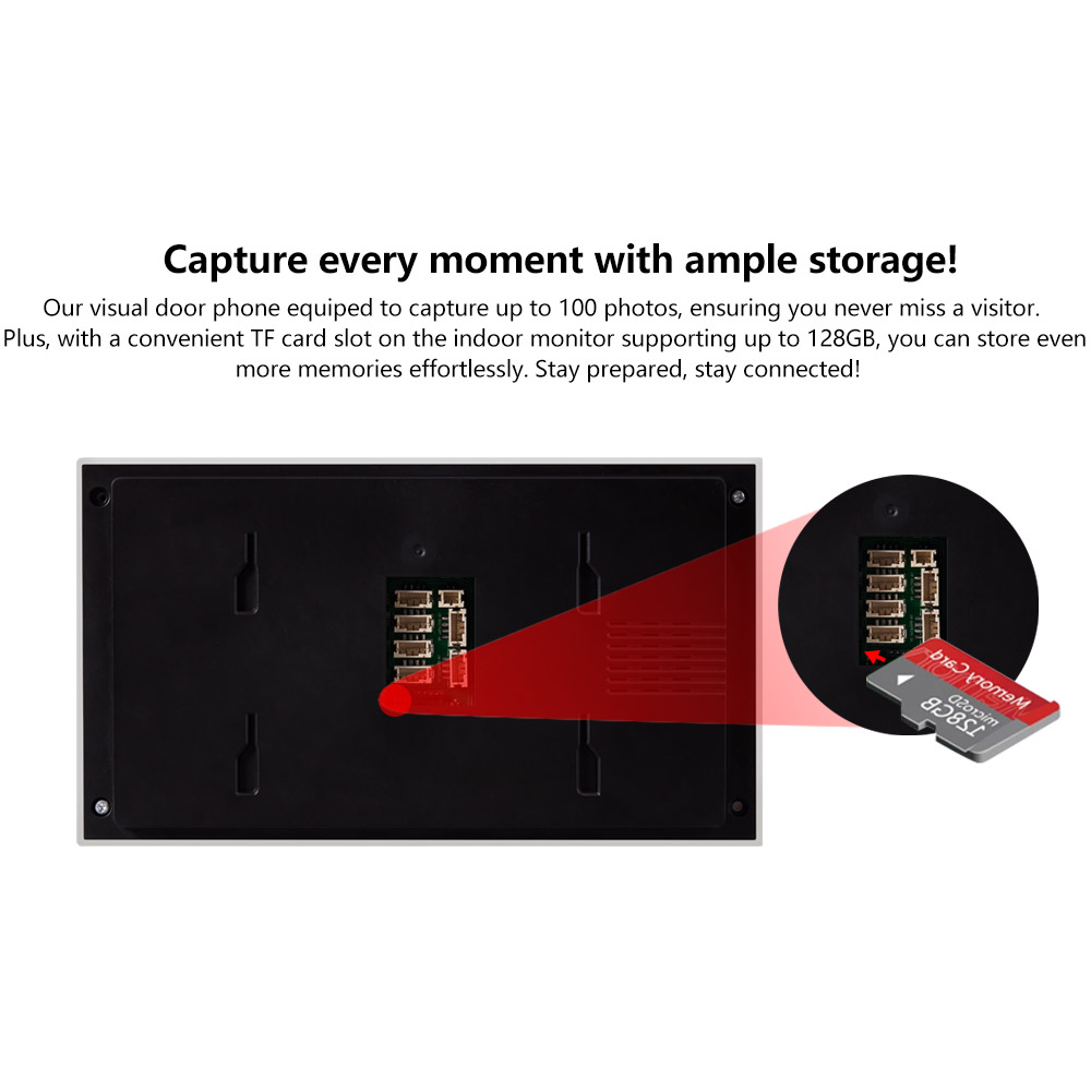 Layar IPS 7 Inci 2MP 1080P Apl - Wifi Doorbell Camera ulasan dan harga
