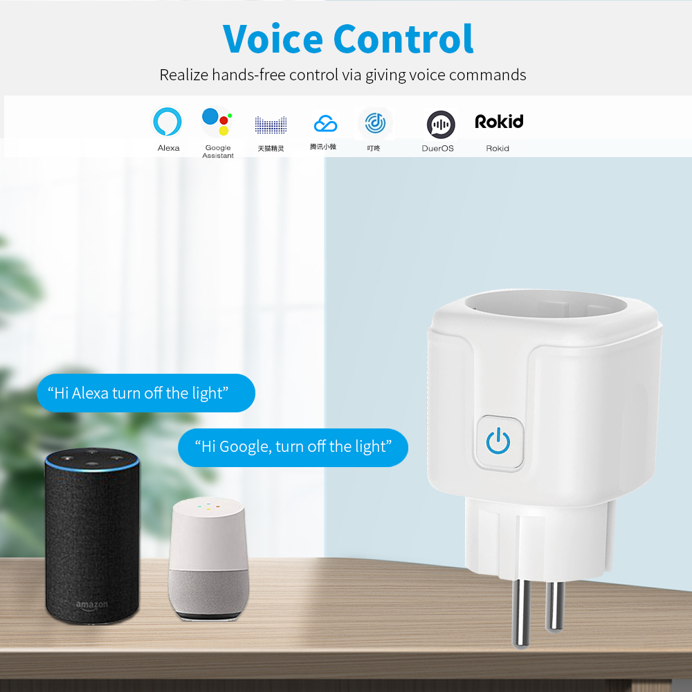 Bekerja Dengan TUYA Smart Plug - Smart Home Living Room ulasan dan harga