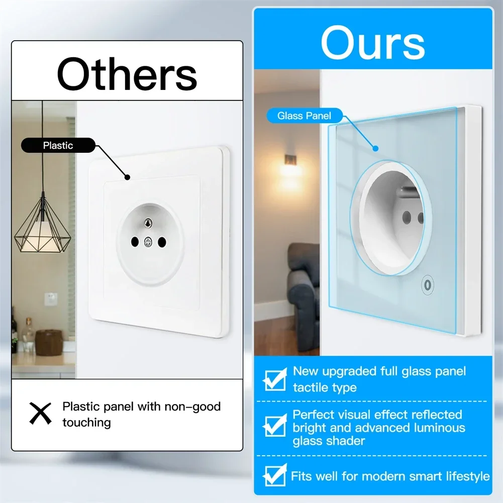 Moes ZigBee soket dinding, WIF - Smart Home Living Room ulasan dan harga