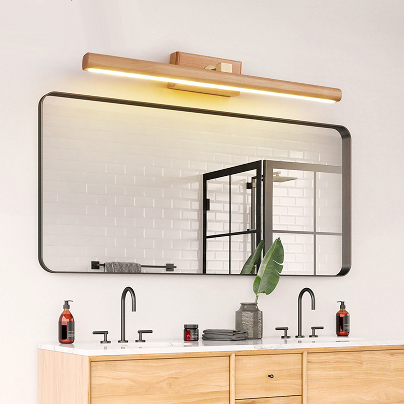 Lampu dinding meja rias kayu M - Smart Home Retrofit ulasan dan harga