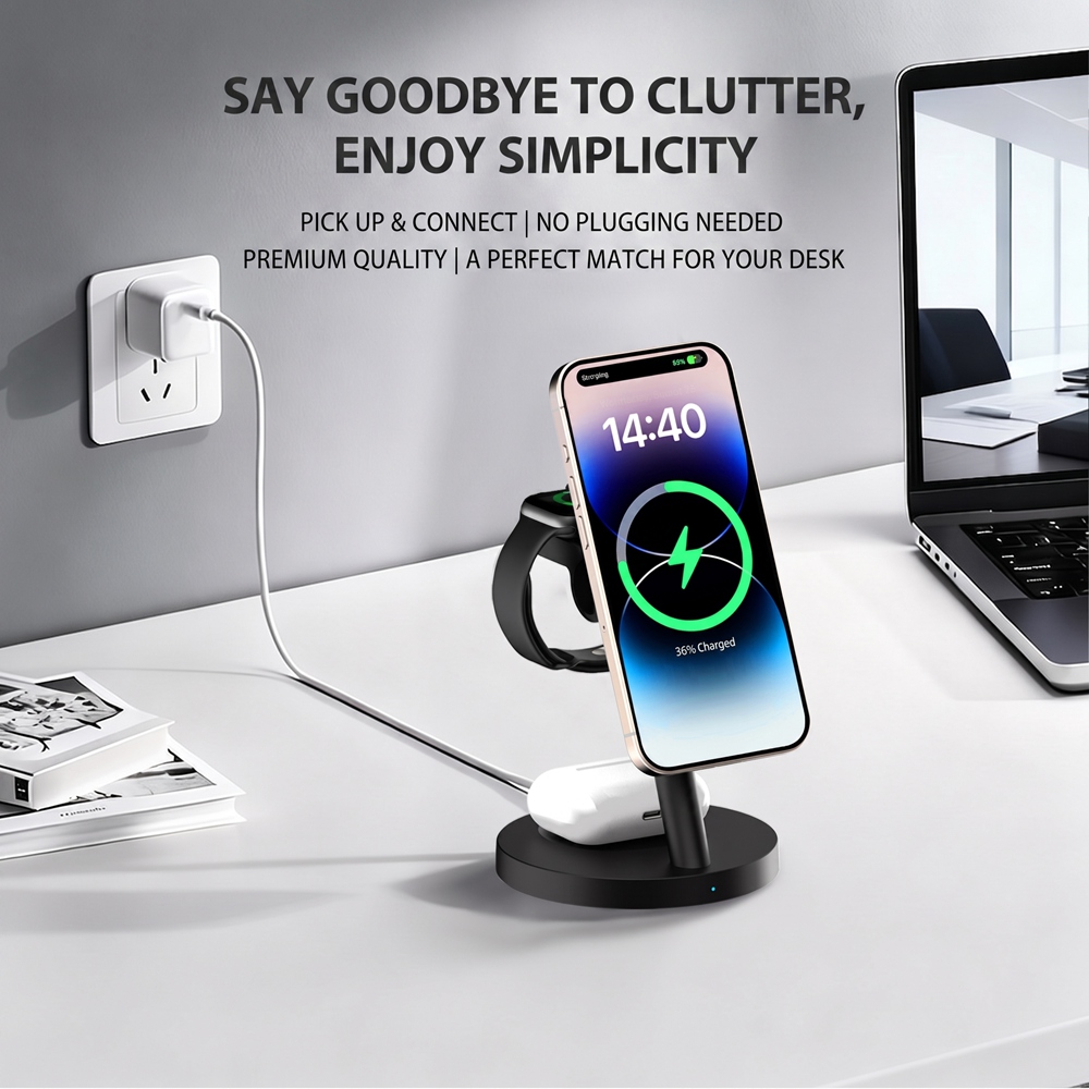 Stasiun Pengisian Daya Nirkabe - Smart Home Iot ulasan dan harga