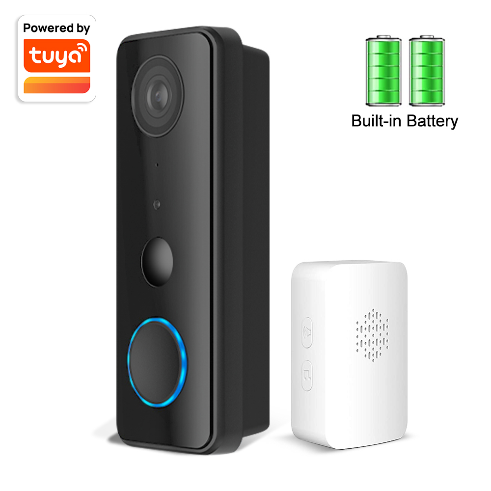 2MP 1080P Tuya APP Bluetooth K - Wifi Doorbell Camera ulasan dan harga