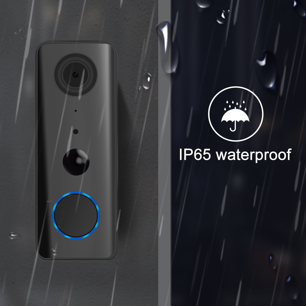 2MP 1080P Tuya APP Bluetooth K - Wifi Doorbell Camera ulasan dan harga