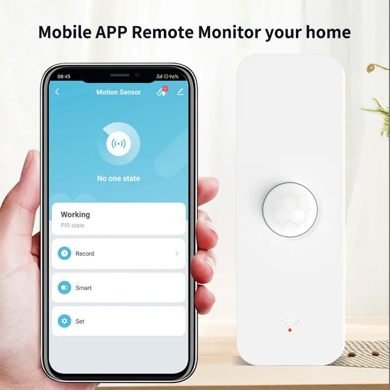 Zigbee PIR Sensor gerak WiFi,  - Smart Home Living Room ulasan dan harga