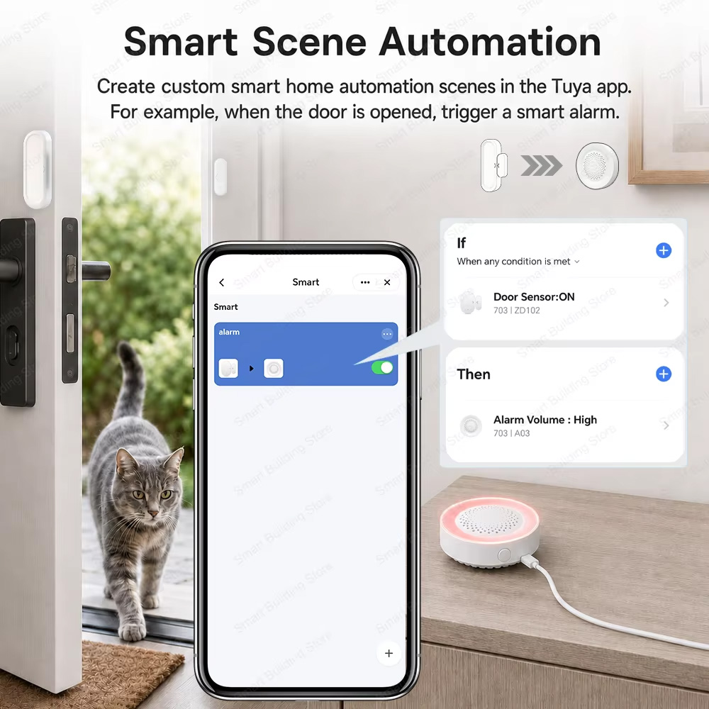 Sensor Pintu Jendela Tahan Air - Smart Home Zigbee 3.0 ulasan dan harga