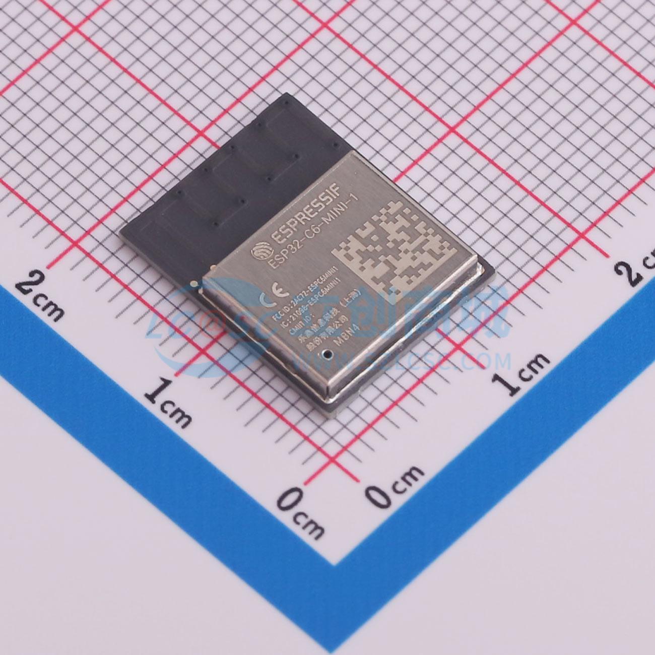 4 Buah ESP32-C6-MINI-1-N4 SMD- - Smart Home Iot ulasan dan harga