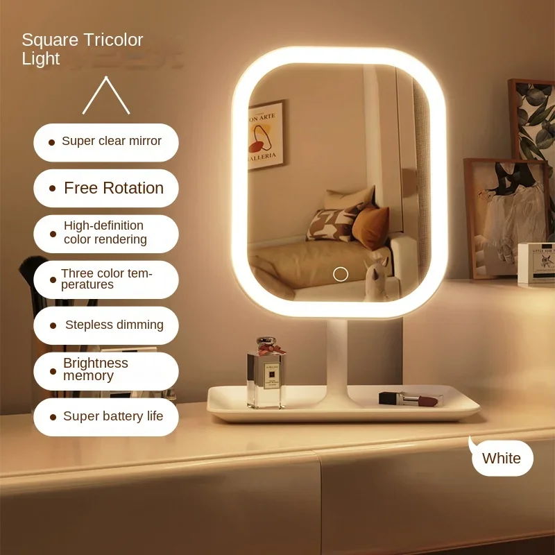 Cermin Rias LED Isi Ulang deng - Smart Home Retrofit ulasan dan harga