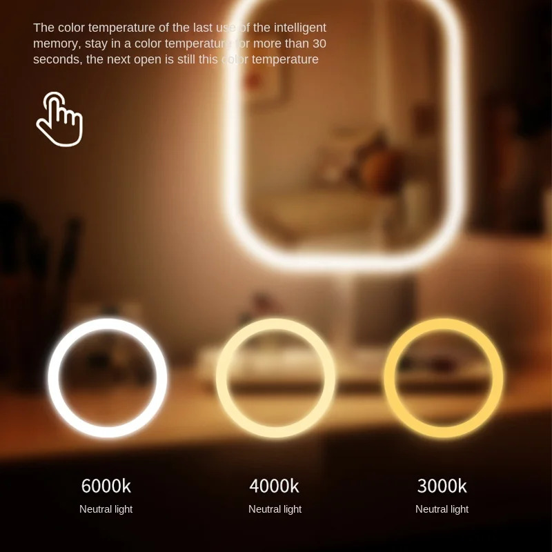Cermin Rias LED Isi Ulang deng - Smart Home Retrofit ulasan dan harga