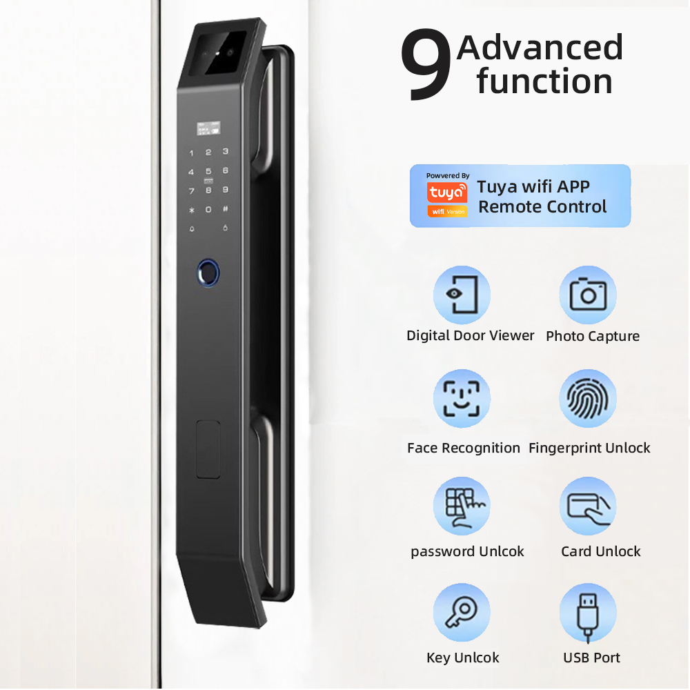 RAYKUBE DF14 Tuya WiFi Kunci S - Wifi Doorbell Camera ulasan dan harga