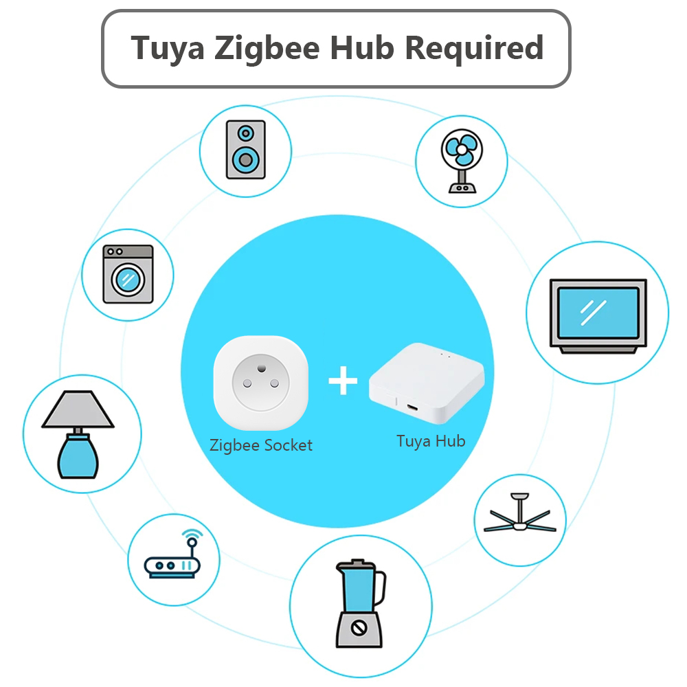BORUIDAPLS Tuya Zigbee Smart S - Smart Home Living Room ulasan dan harga