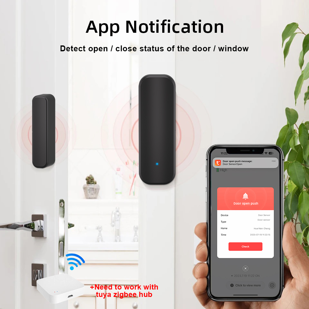 Sensor Pintu Jendela Zigbee Wa - Smart Home Ecosystems ulasan dan harga