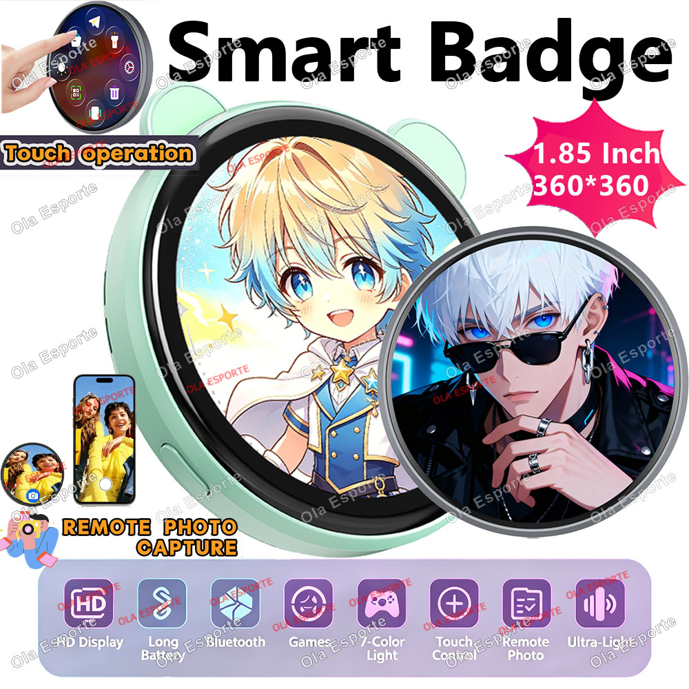Pin Display E-Badge Anime 1,85 - Smart Home Icon ulasan dan harga