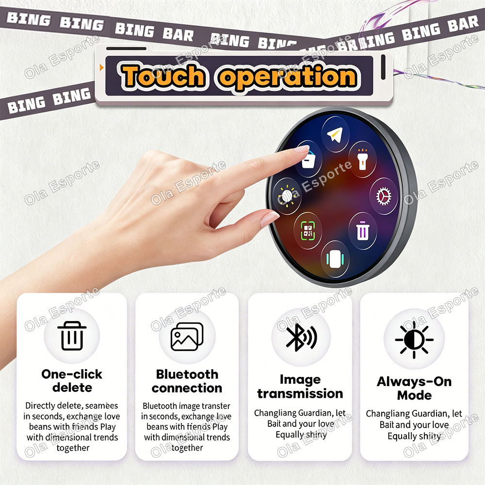 Pin Display E-Badge Anime 1,85 - Smart Home Icon ulasan dan harga