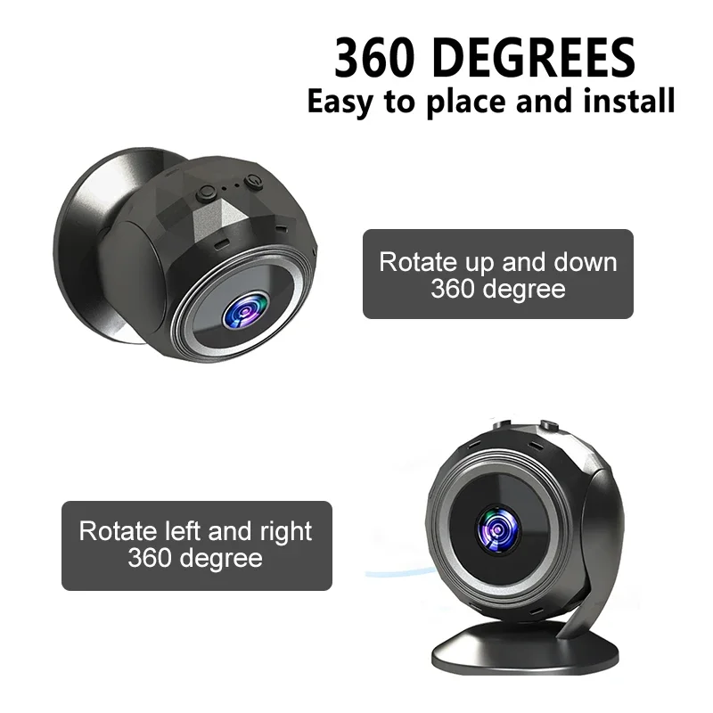 Kamera Wifi Mini 360 °   Kamer - Smart Home Kamera ulasan dan harga