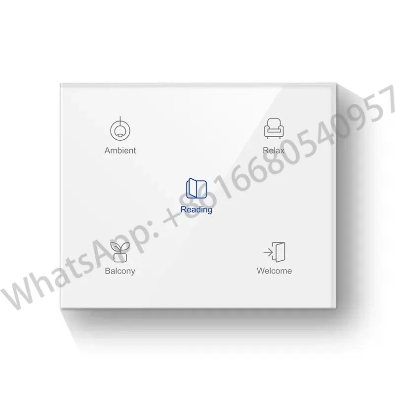 Panel Sakelar Lampu Pintar Tip - Smart Home Knx ulasan dan harga