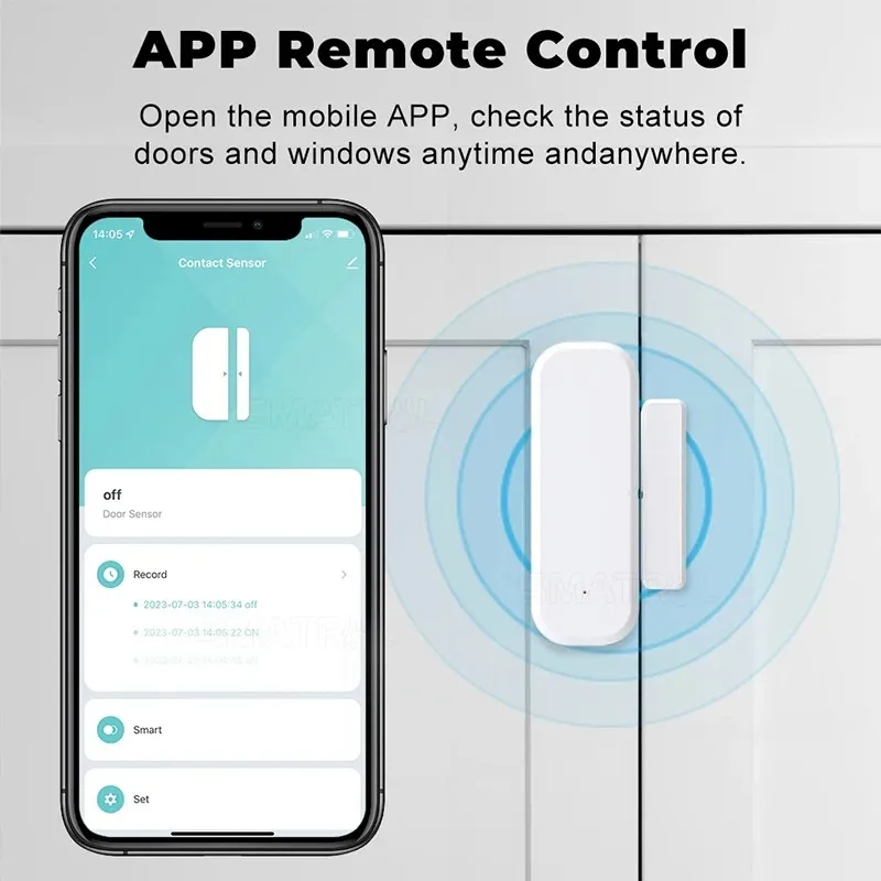 Tuya WiFi Sensor Jendela Pintu - Smart Home Ecosystems ulasan dan harga