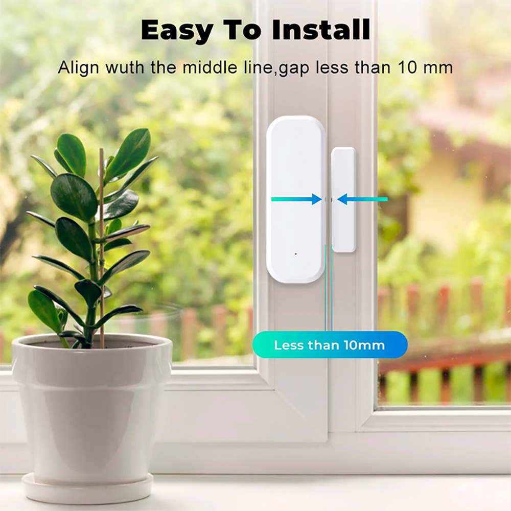 Tuya WiFi Sensor Jendela Pintu - Smart Home Ecosystems ulasan dan harga