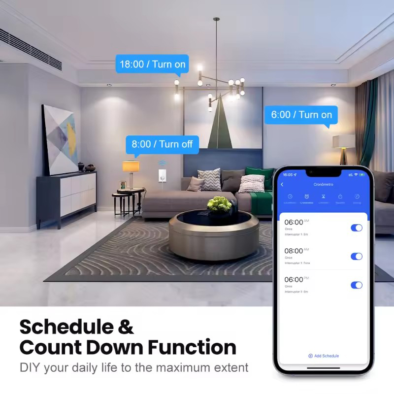 UNKAS Wifi Smart Brazil Saklar - Smart Home Internet ulasan dan harga