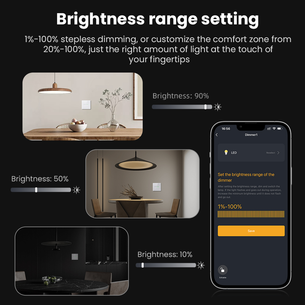AVATTO WiFi 1/2 Gang Smart Dim - Smart Home Internet ulasan dan harga
