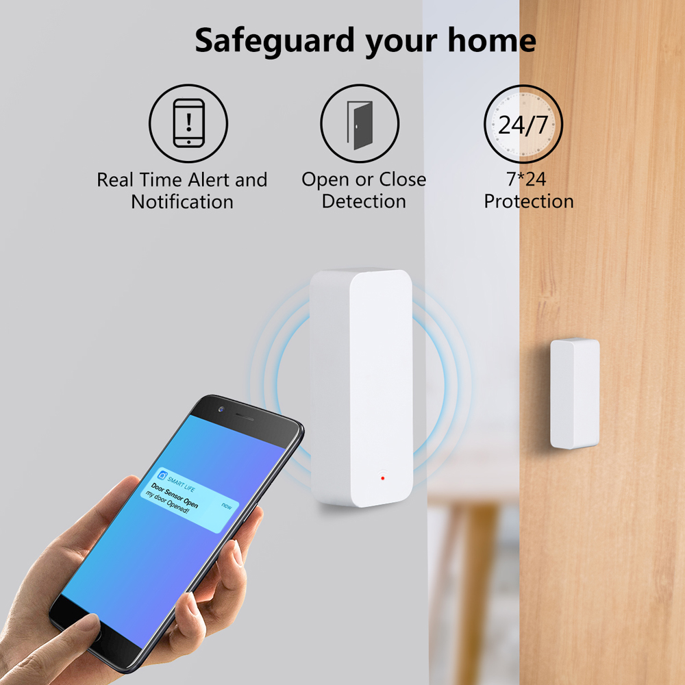 Sensor Kontak Jendela Pintu Tu - Smart Home Internet ulasan dan harga
