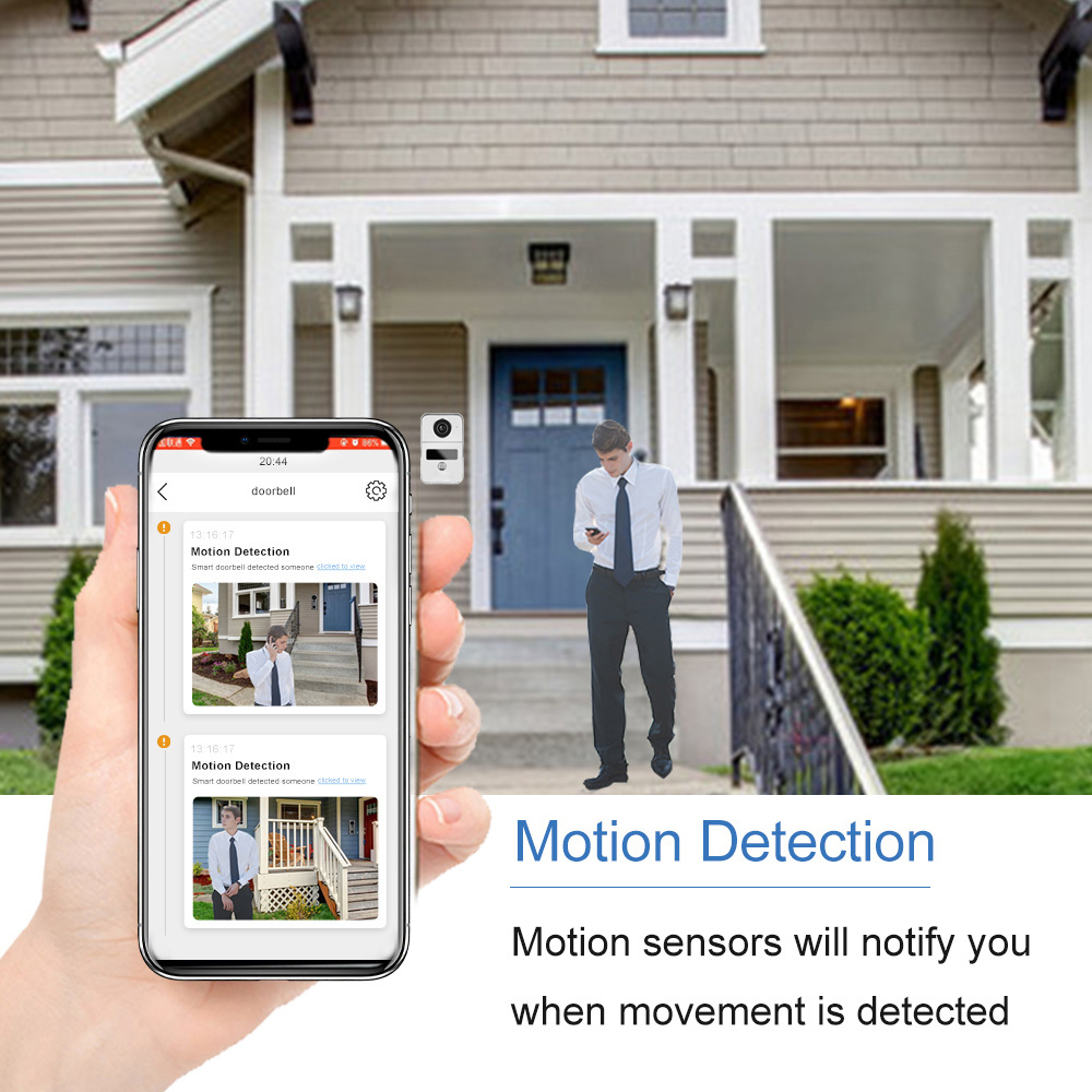 Kamera Bel Pintu Video WiFi, I - Wifi Doorbell Camera ulasan dan harga