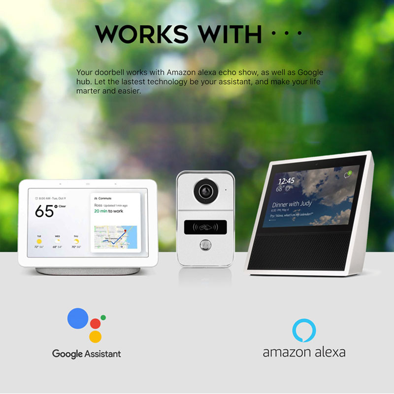 Kamera Bel Pintu Video WiFi, I - Wifi Doorbell Camera ulasan dan harga
