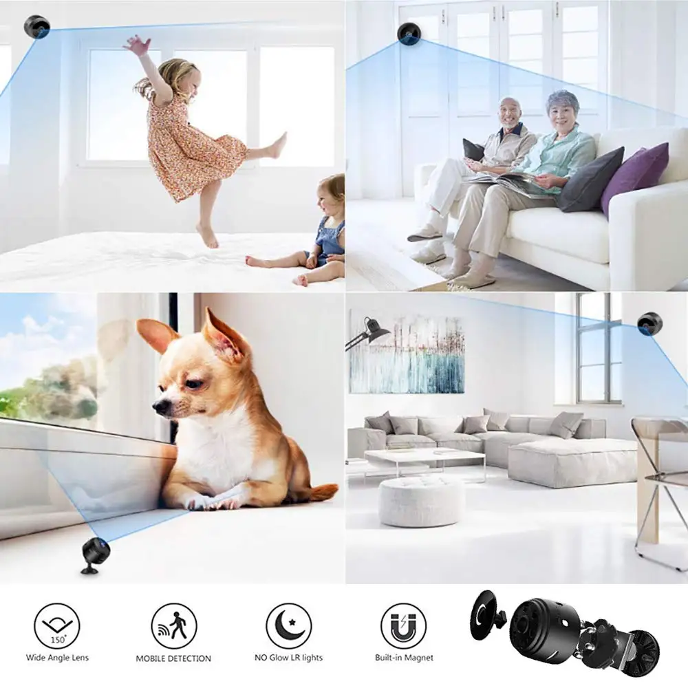 Kamera Wifi Mini Kamera Digita - Smart Home Kamera ulasan dan harga