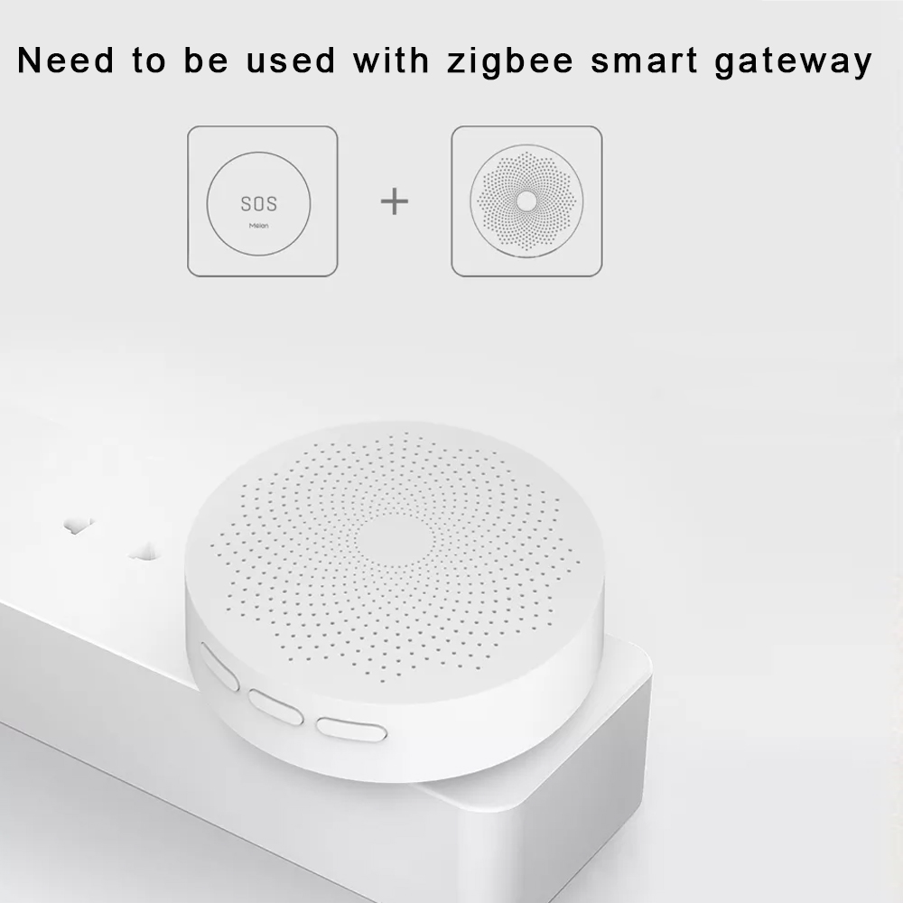 Tombol Darurat SOS Zigbee Tuya - Smart Home Ecosystems ulasan dan harga