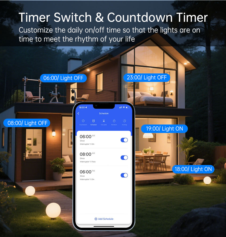 1 2 3 4 Gang WiFi RF 433mhz La - Smart Home Internet ulasan dan harga