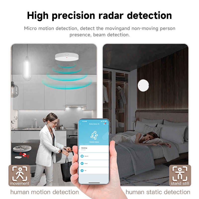 Tuya Zigbee 3.0 24GHz MmWave D - Smart Home Retrofit ulasan dan harga